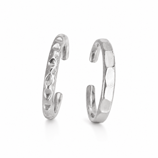Aurelia silver rings
