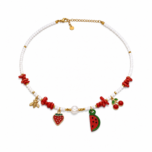 Summer Berry Necklace