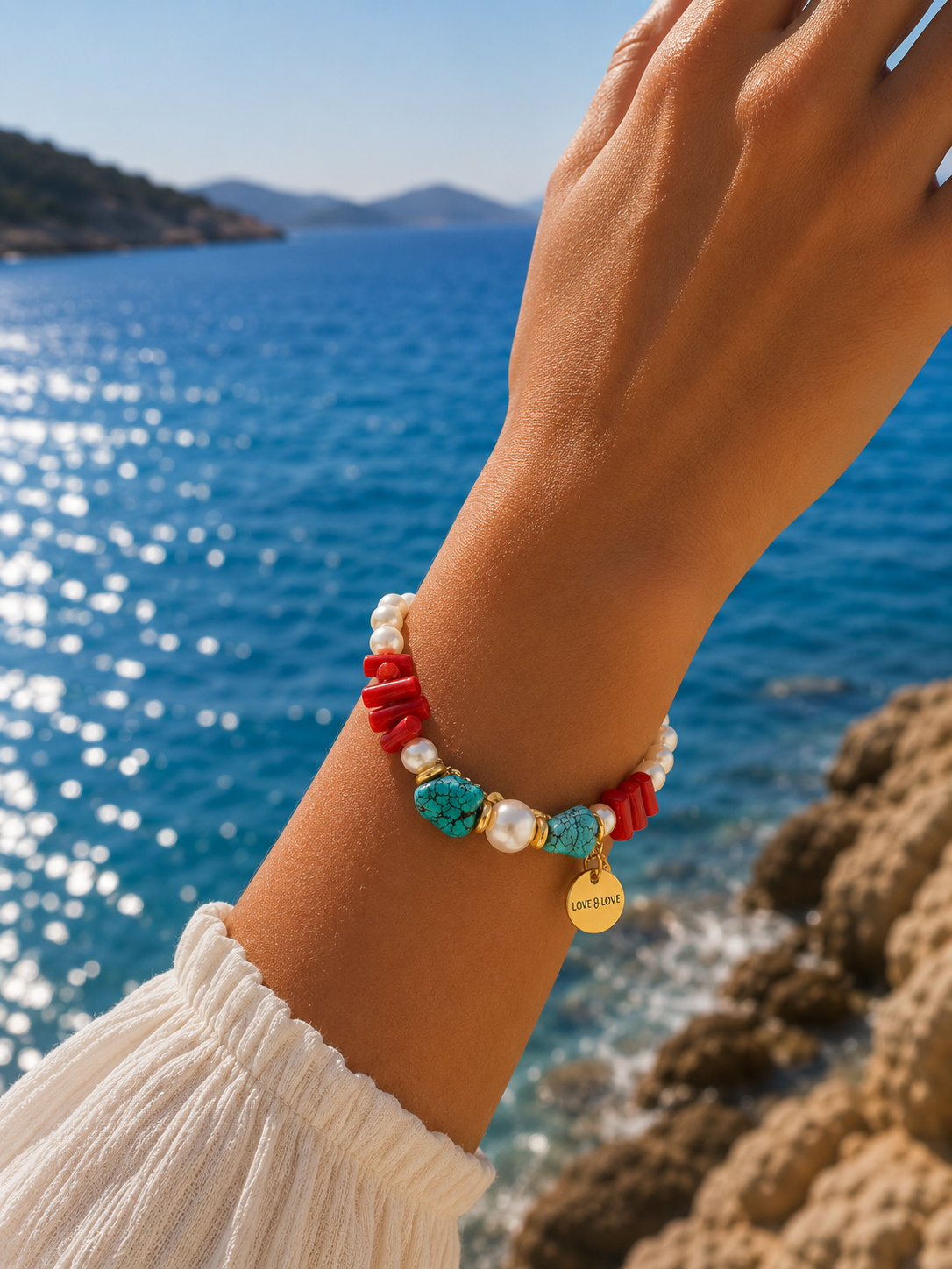 Coral Breeze Bracelet