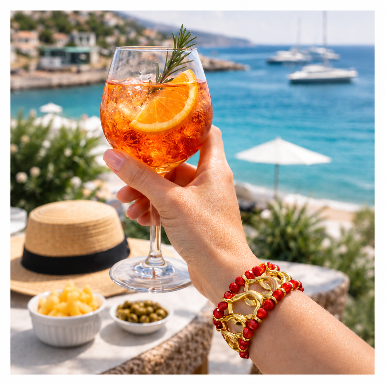 Scarlet Aura Bracelet