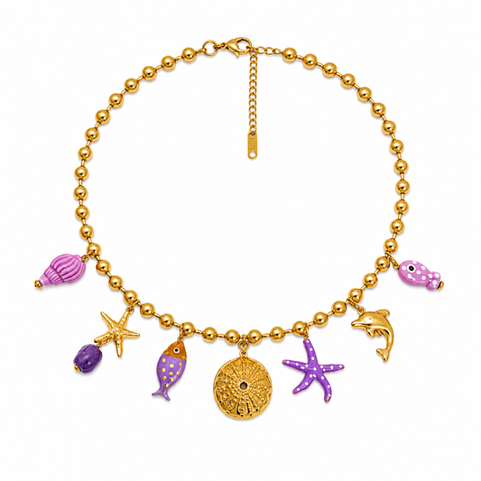 Amethyst Sea Necklace