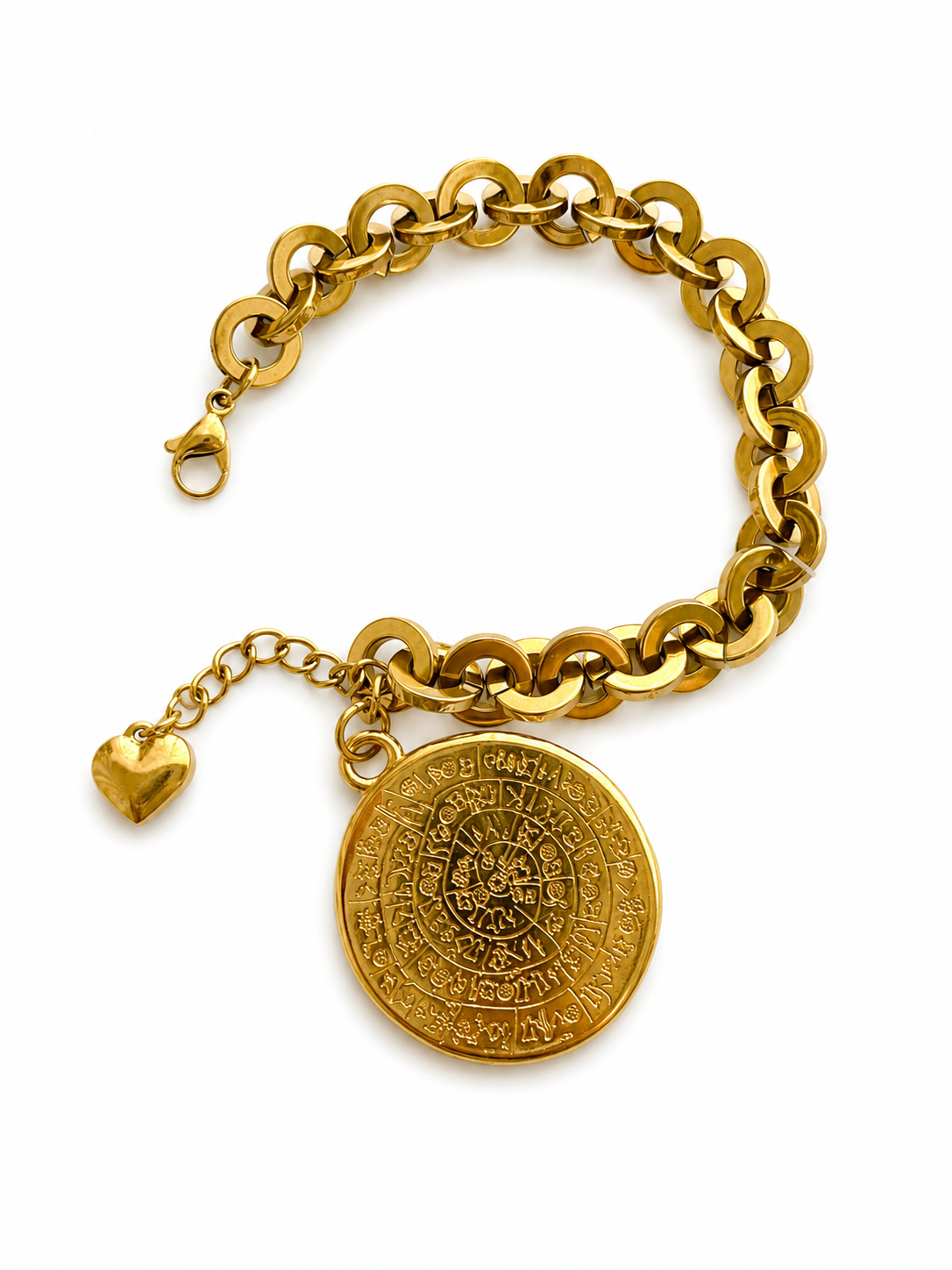 Phaistos Medallion Bracelet