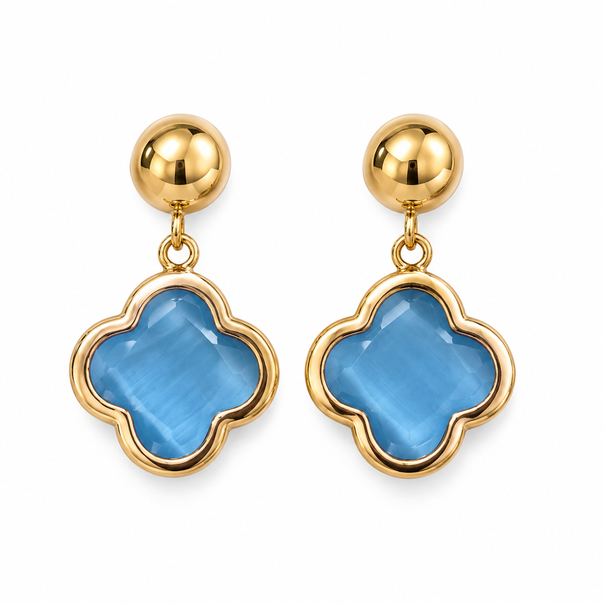 Azure Bloom Earrings