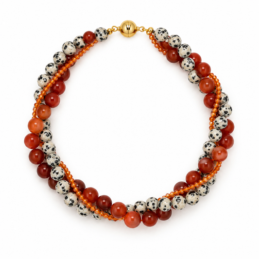 Caramel Sunset necklace