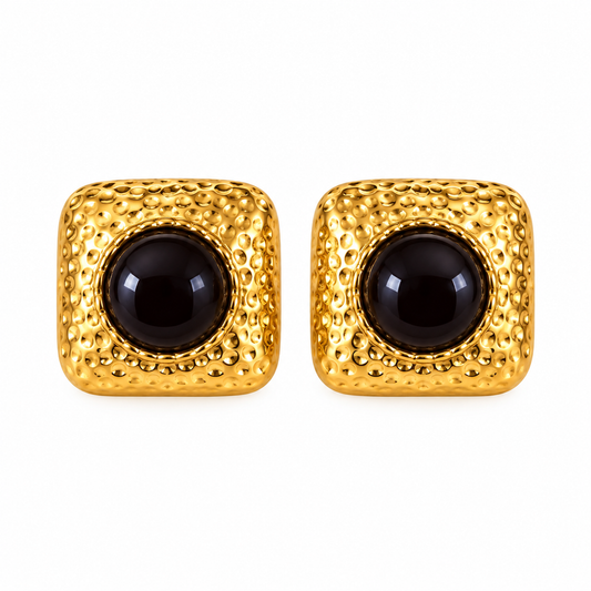 Ivet gold earrings