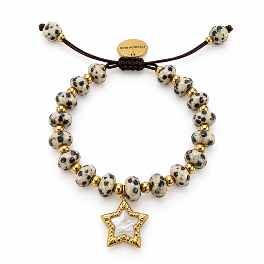 Starlit Dalmatian Bracelet