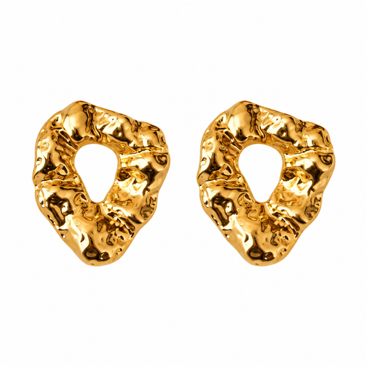 Sculptural Gold Frame