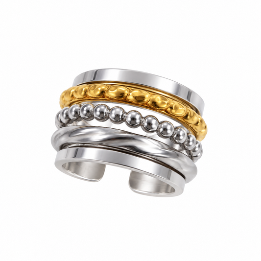 Silver Harmony ring