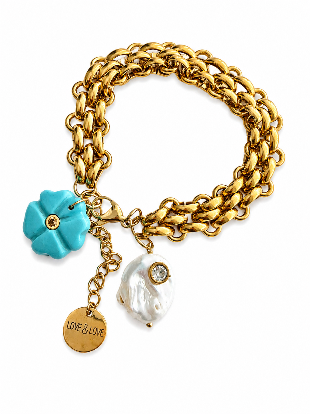 Turquoise Bloom Bracelet