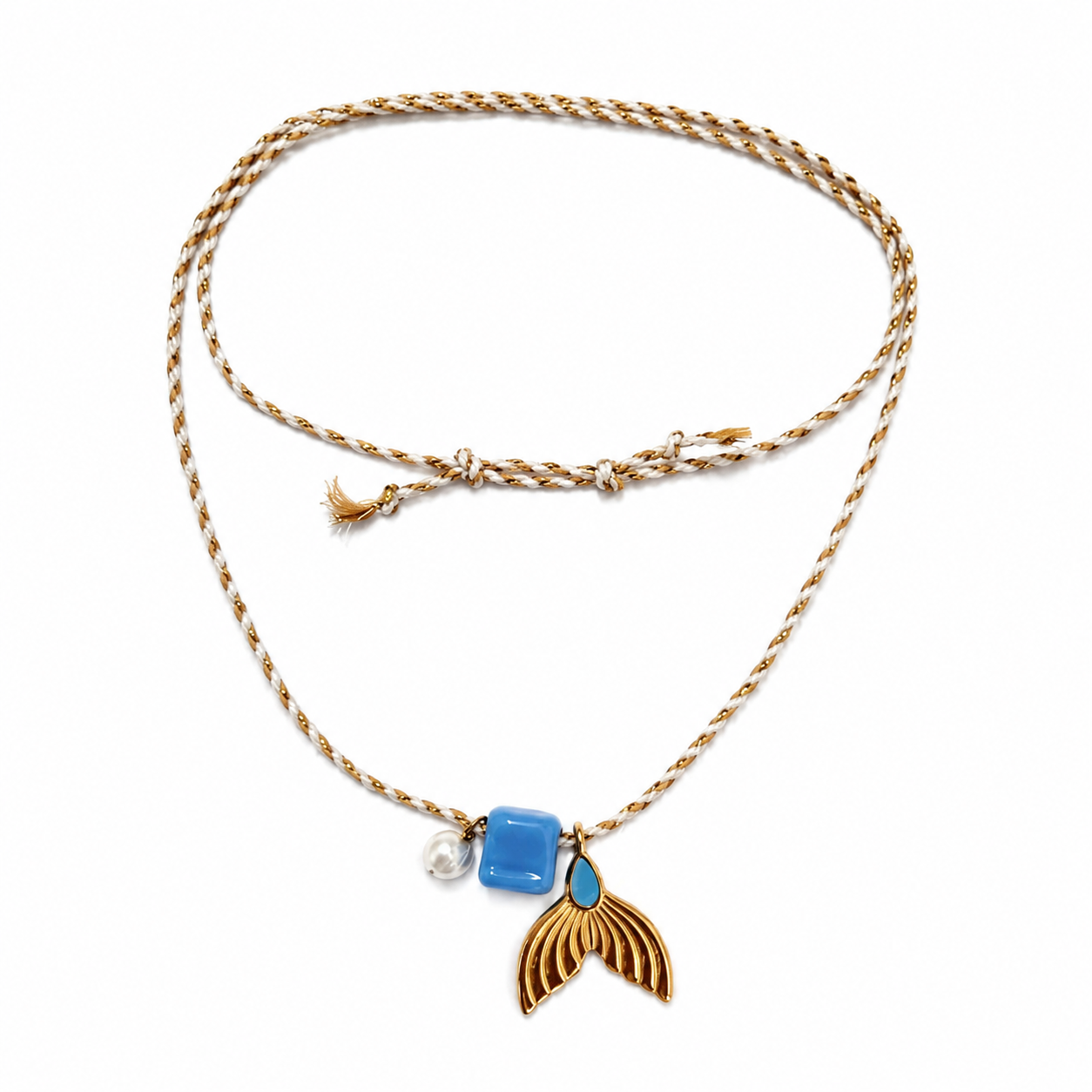 Milos Blue Necklace