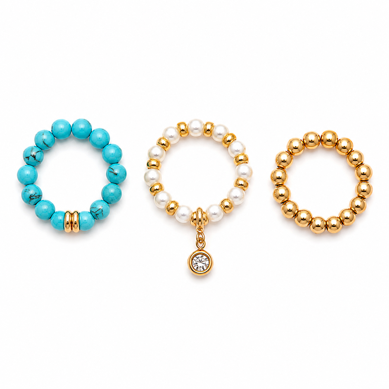 Aura Trio rings