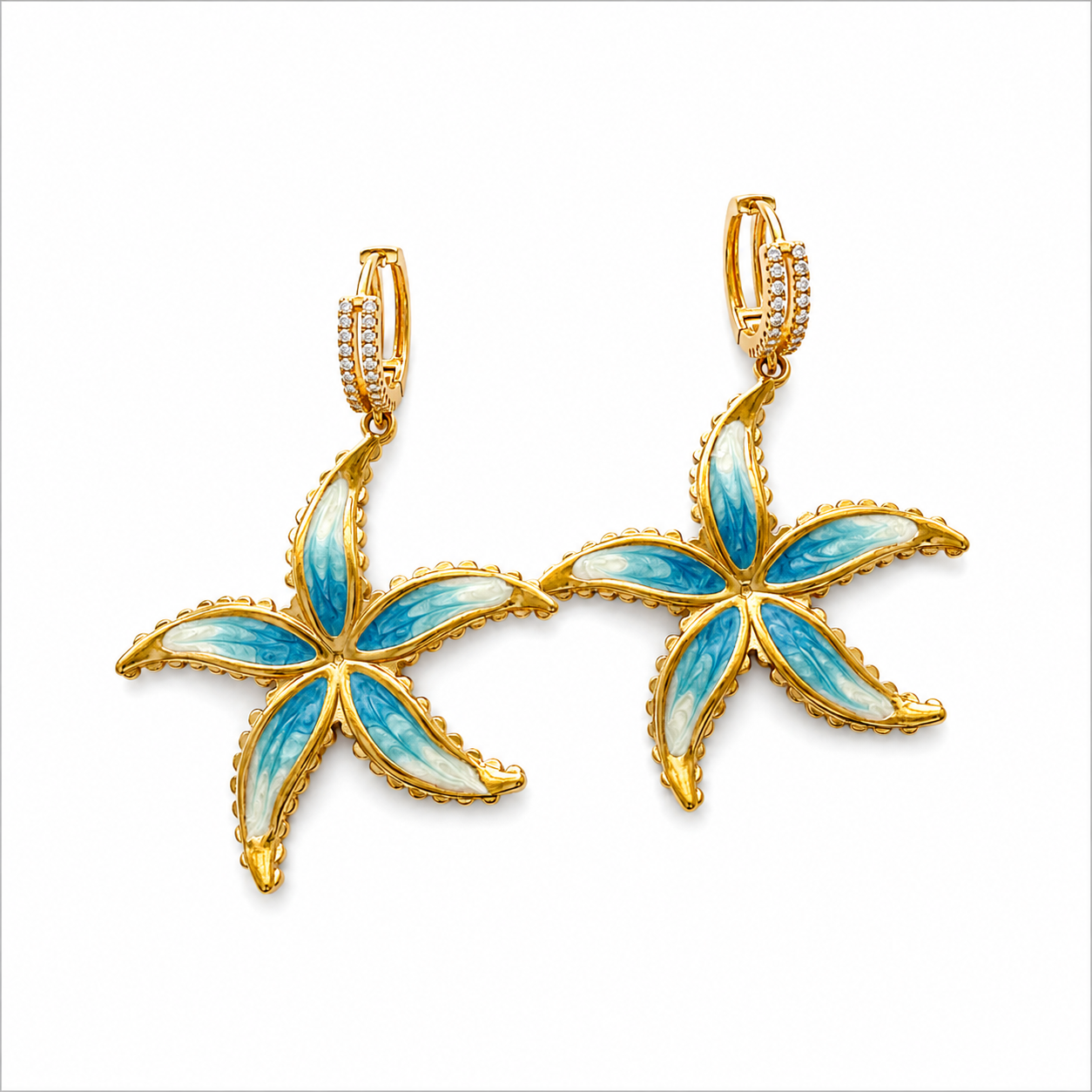 Aegean Starfish Earrings