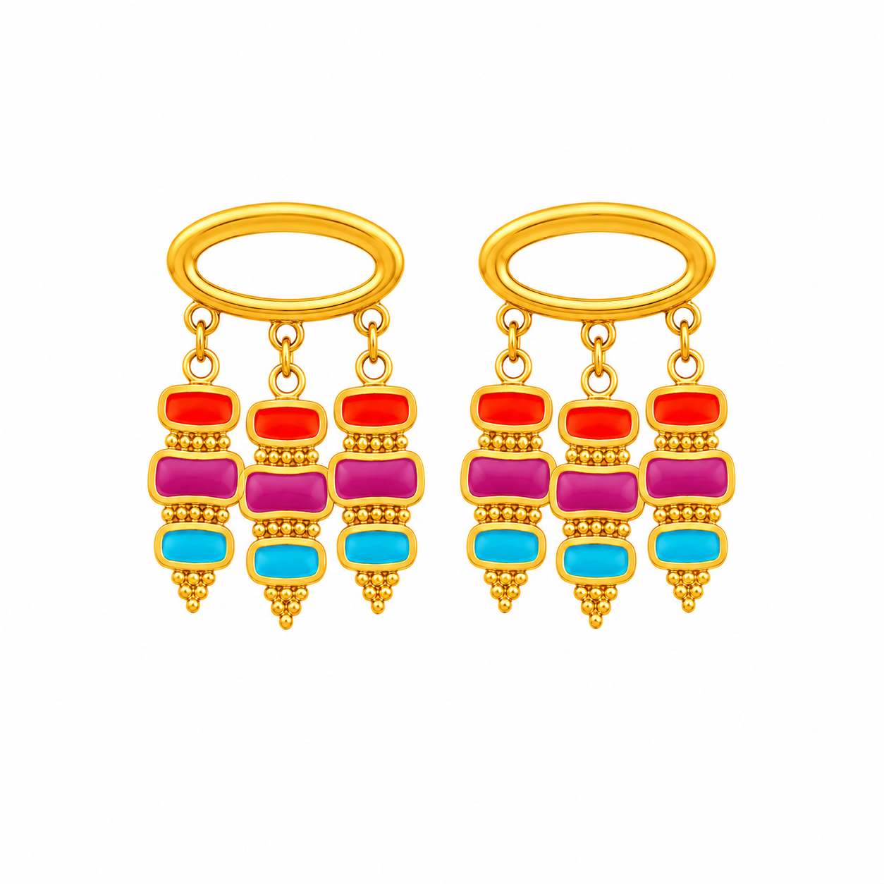 Carnival Gold Earrings