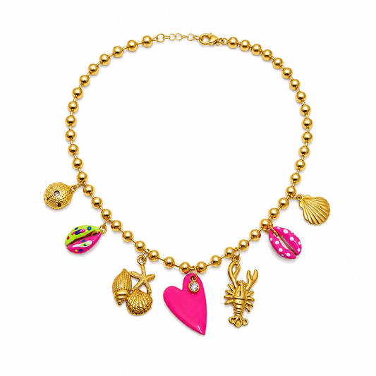Pink Tide Necklace