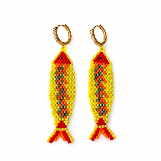 Sunny Fish Earrings