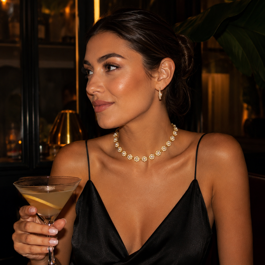 Pearl Blossom Choker