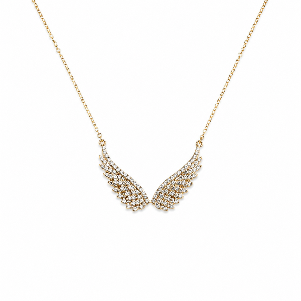 Wings Crystal Necklace