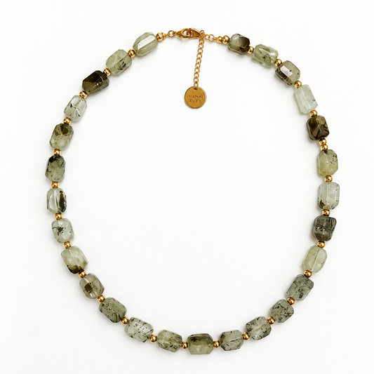 Olive Stone Necklace