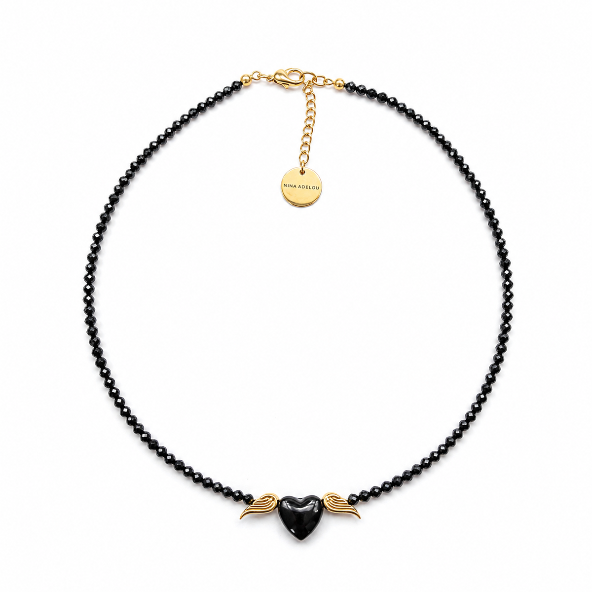 Winged black Heart