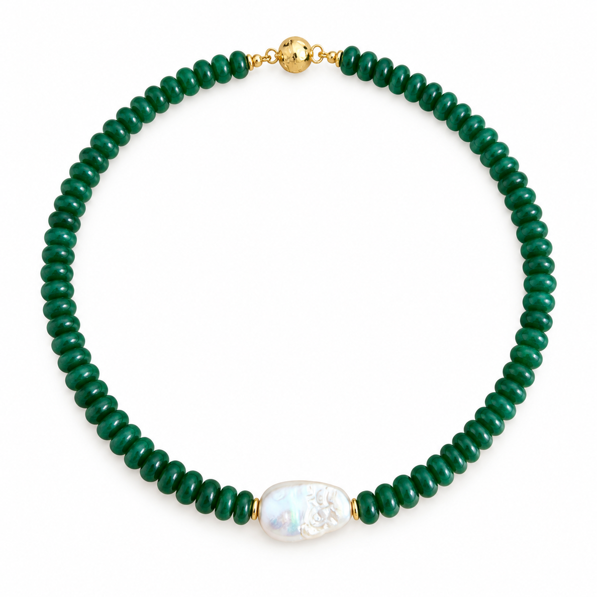 Aurelia Green necklace