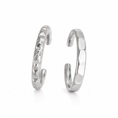 Aurelia silver rings