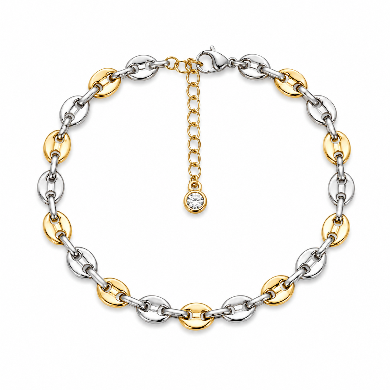 Dual Luxe Chain Anklet