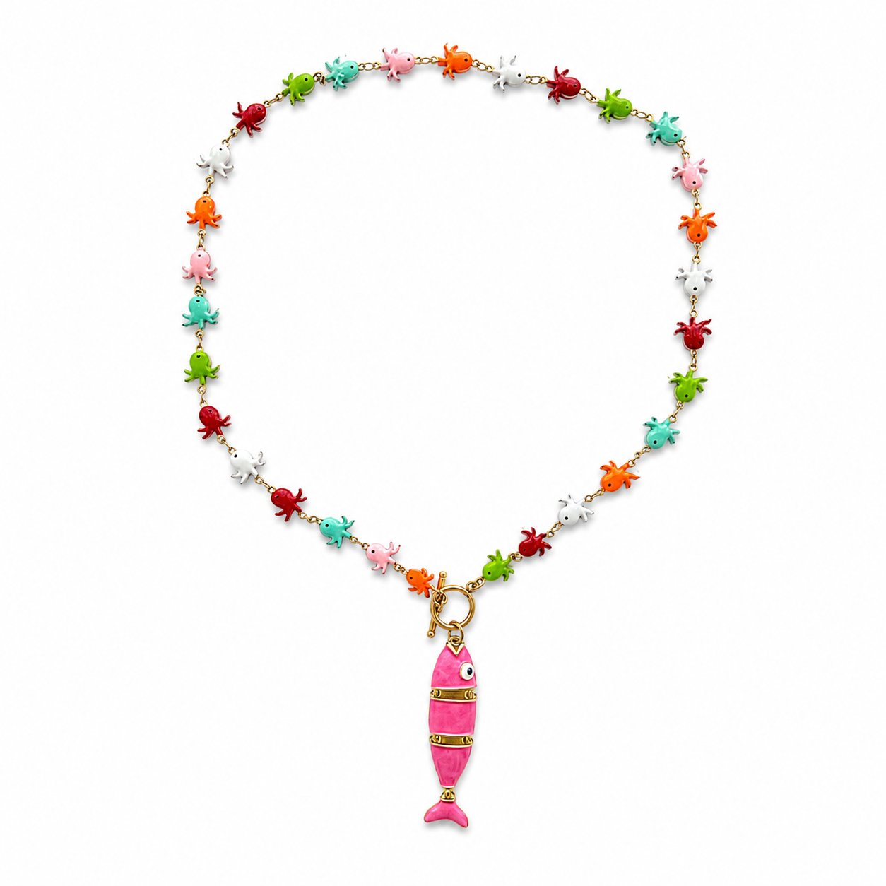 Pink Lagoon necklace