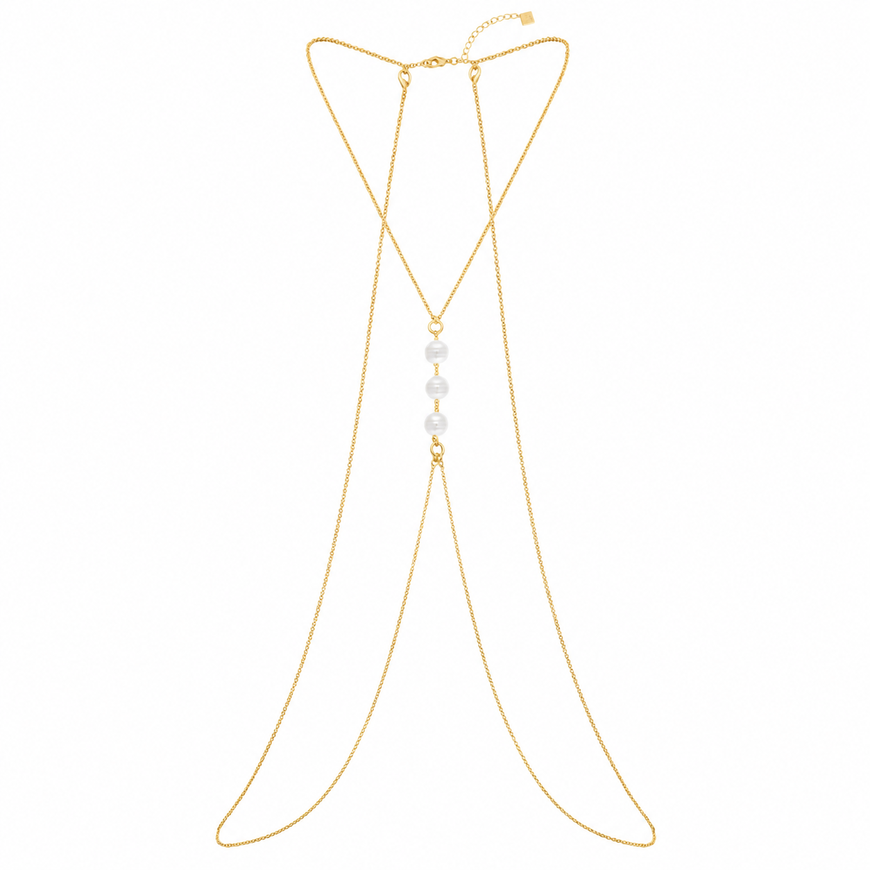 Pearl Body Chain Necklace