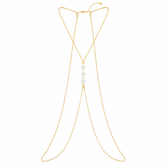 Pearl Body Chain Necklace