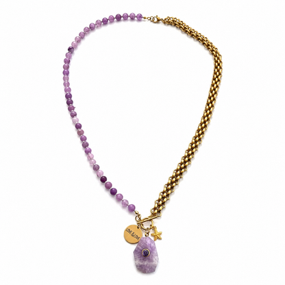Améthyste Étoile Necklace