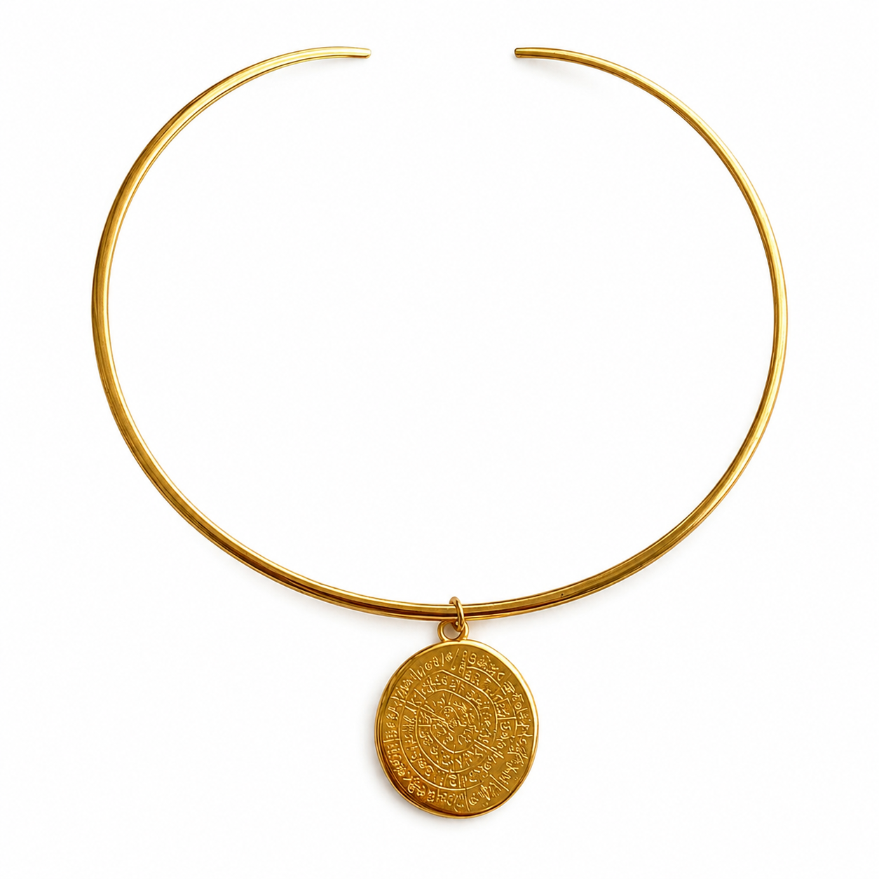 Golden Phaistos Choker