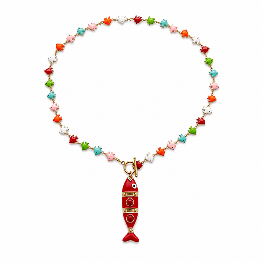 Pesce Rosso Necklace