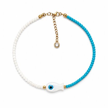 Aegean Eye Fish Anklet