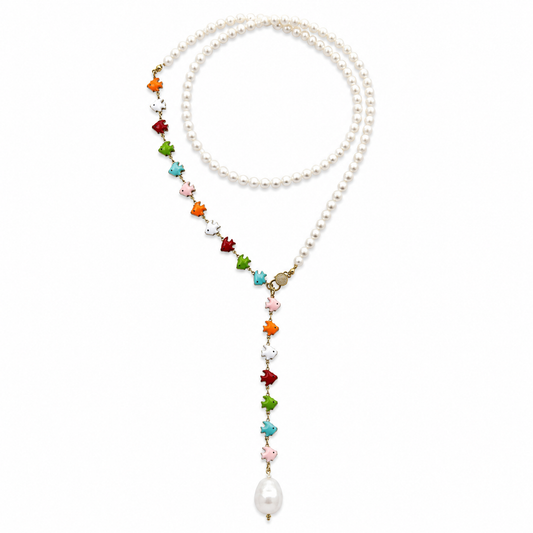 Marine Pearl Necklace