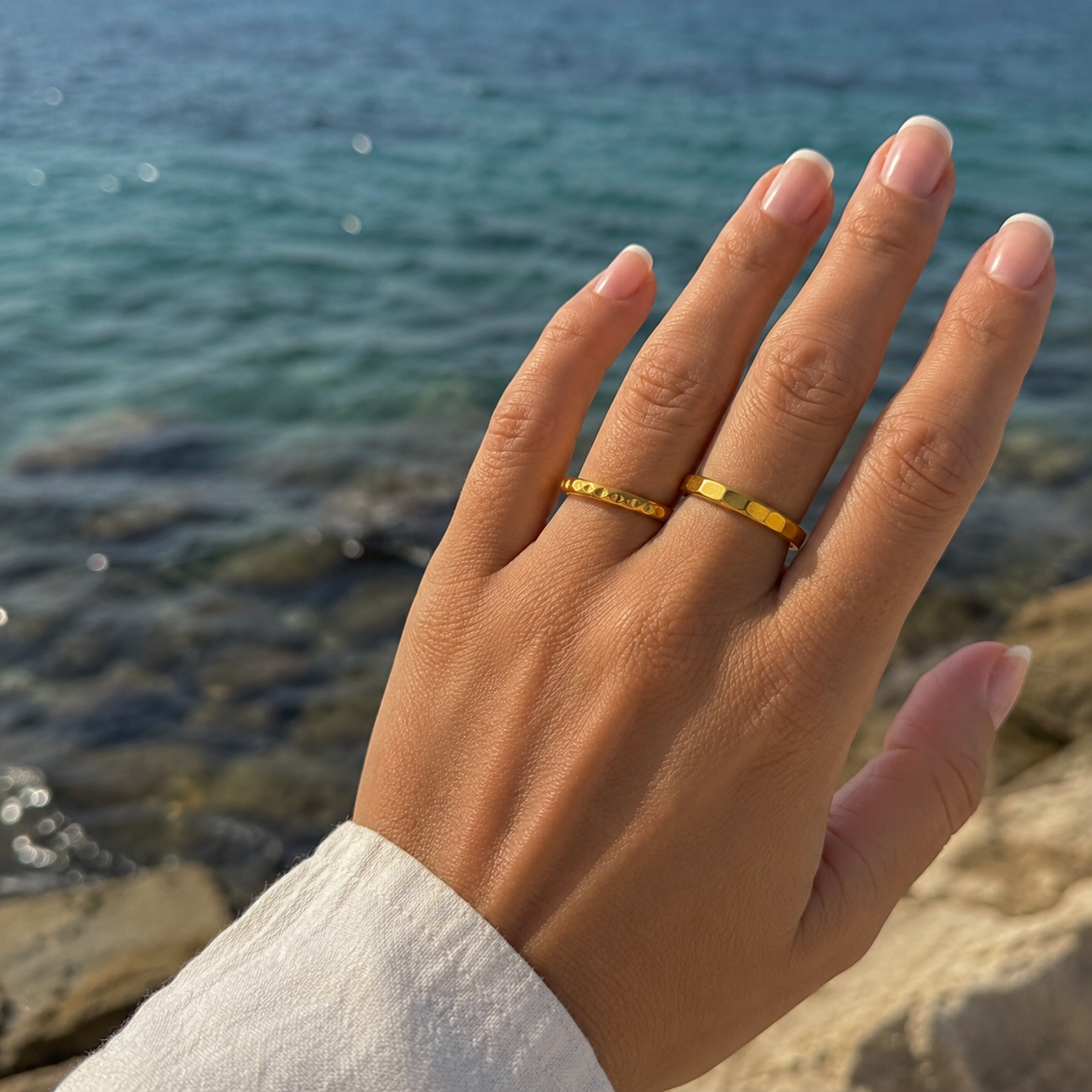 Aurelia gold rings