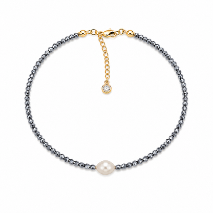 Midnight Pearl Anklet