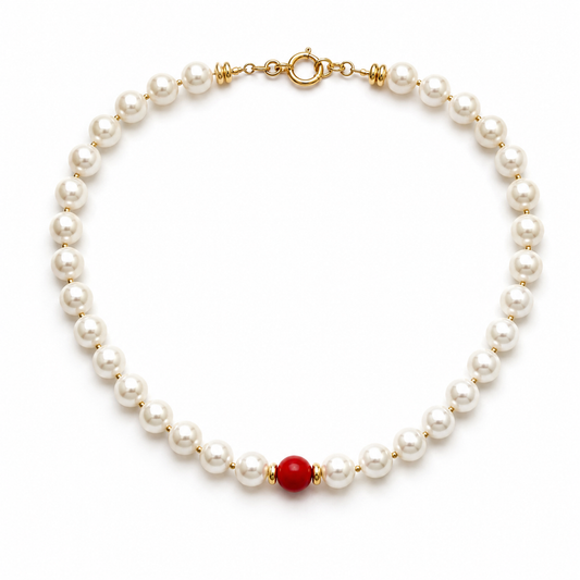 Coralia Pearl Necklace