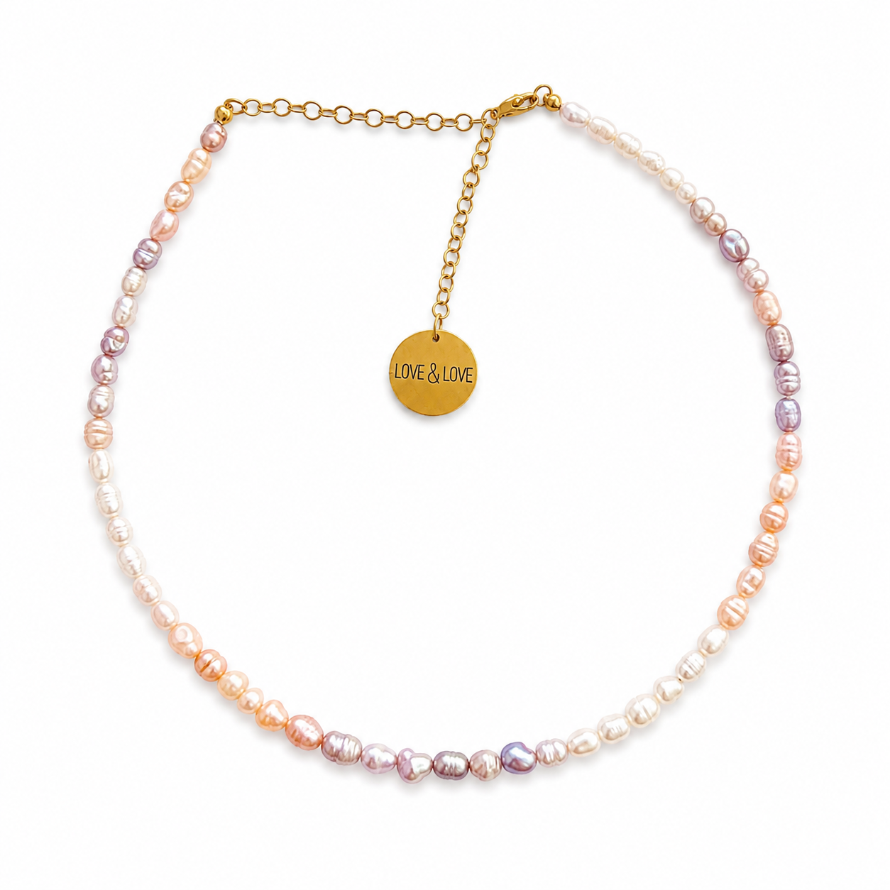Pastel Pearl Necklace