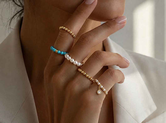 Aegean Trio rings