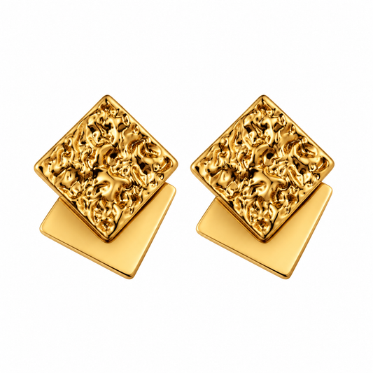 Golden Geometric Muse