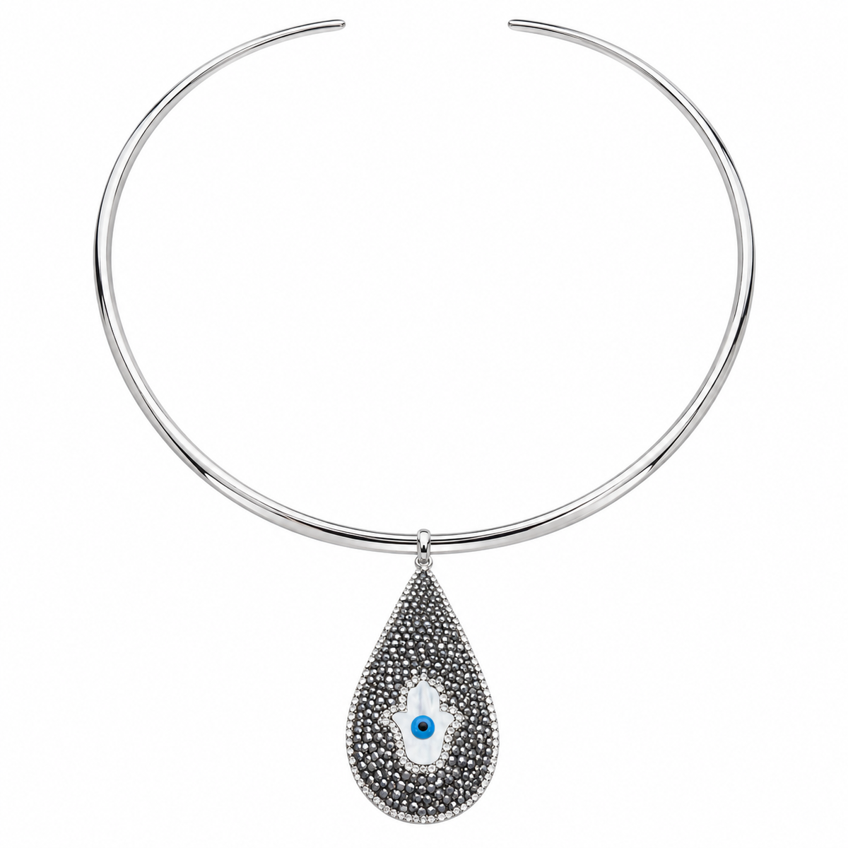 Silver Hamsa Muse