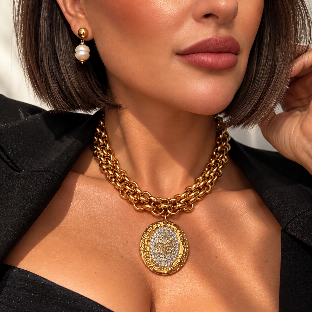 Divine Medallion Necklace