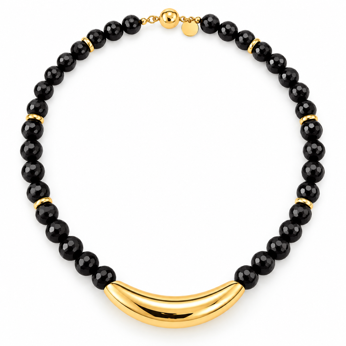 Noir Curve Necklace