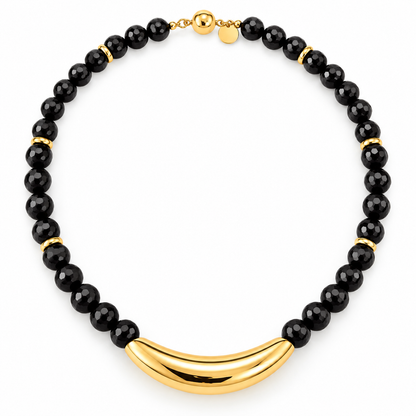 Noir Curve Necklace
