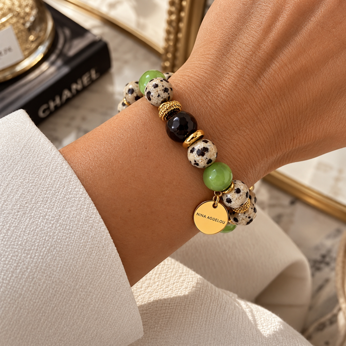 Emerald Cat’s Eye Bracelet