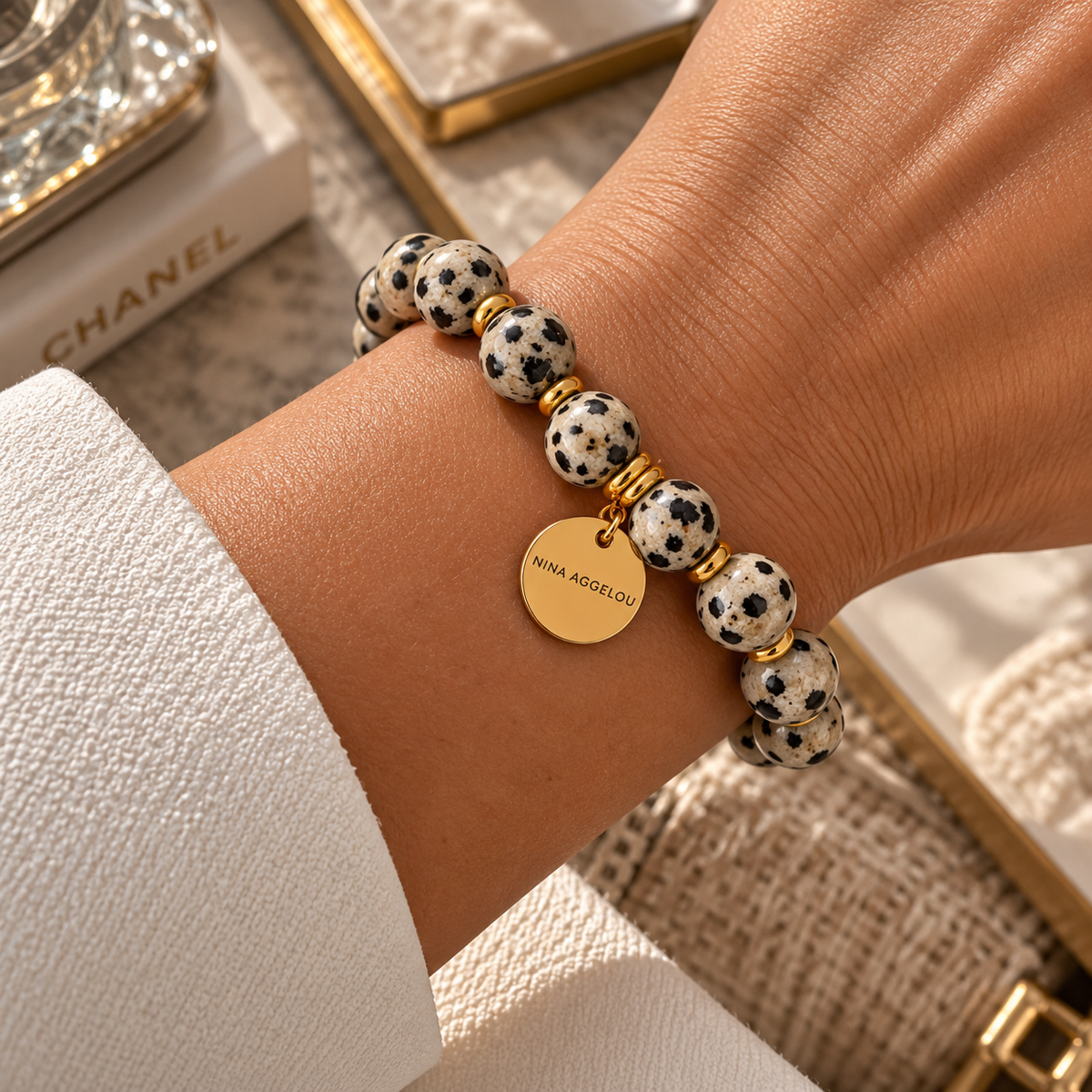 Dalmatian Signature Bracelet