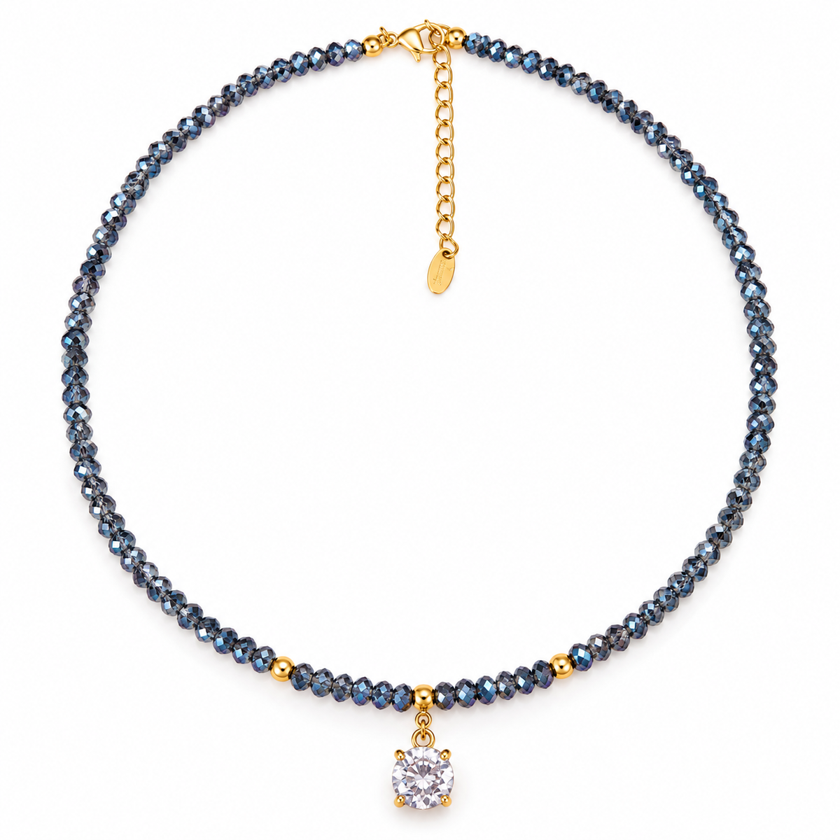 Midnight Crystal Necklace