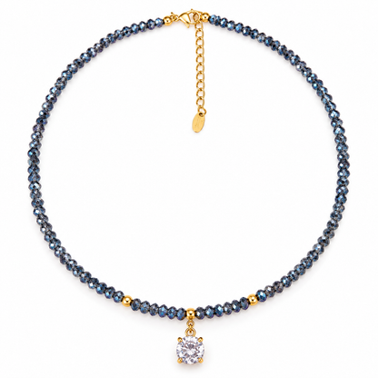 Midnight Crystal Necklace
