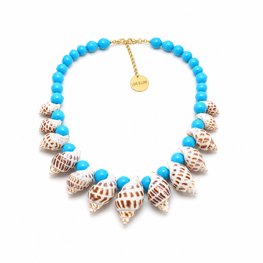 Aegean Shell Statement Necklace