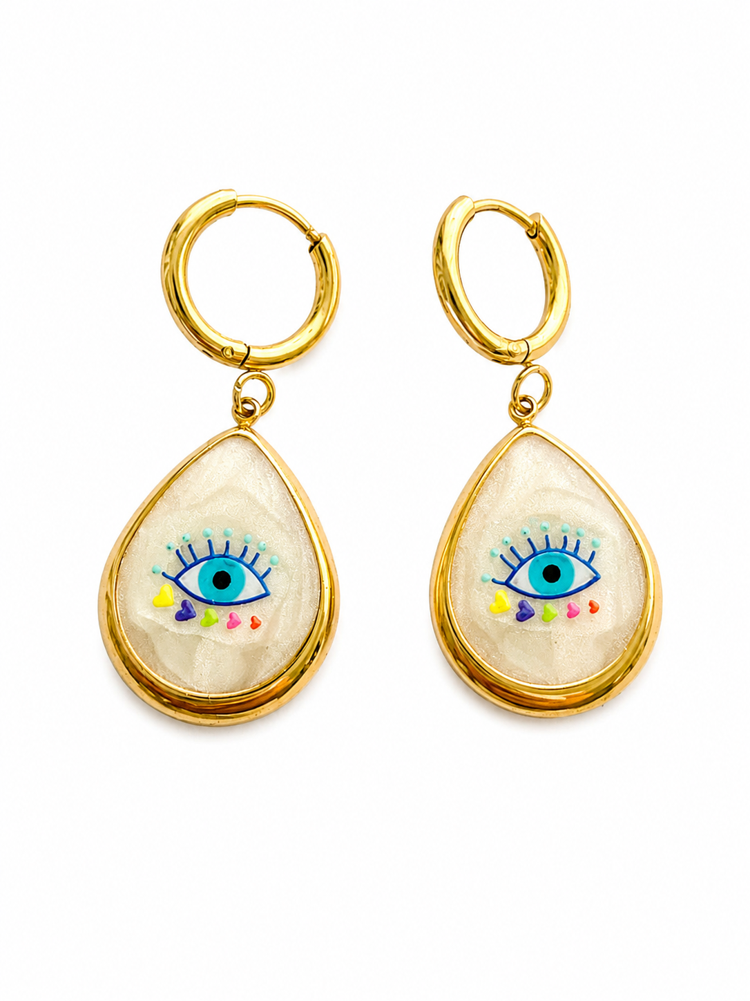 Evil Eye Glow Earrings